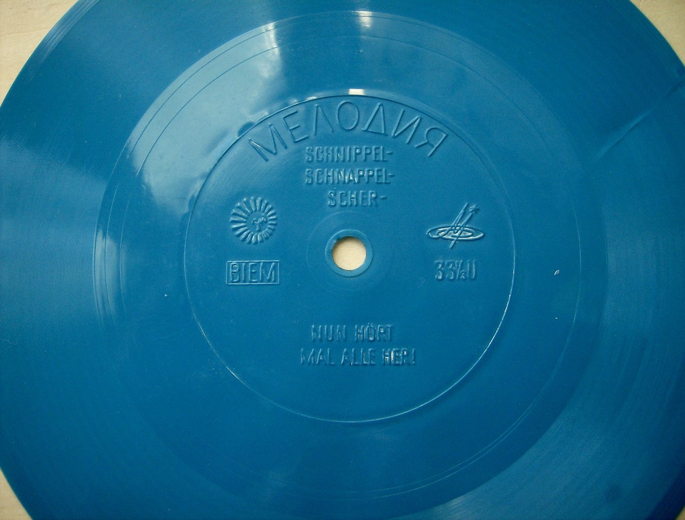 Schnippel die Schnappel die Scher’, nun hört mal alle her!