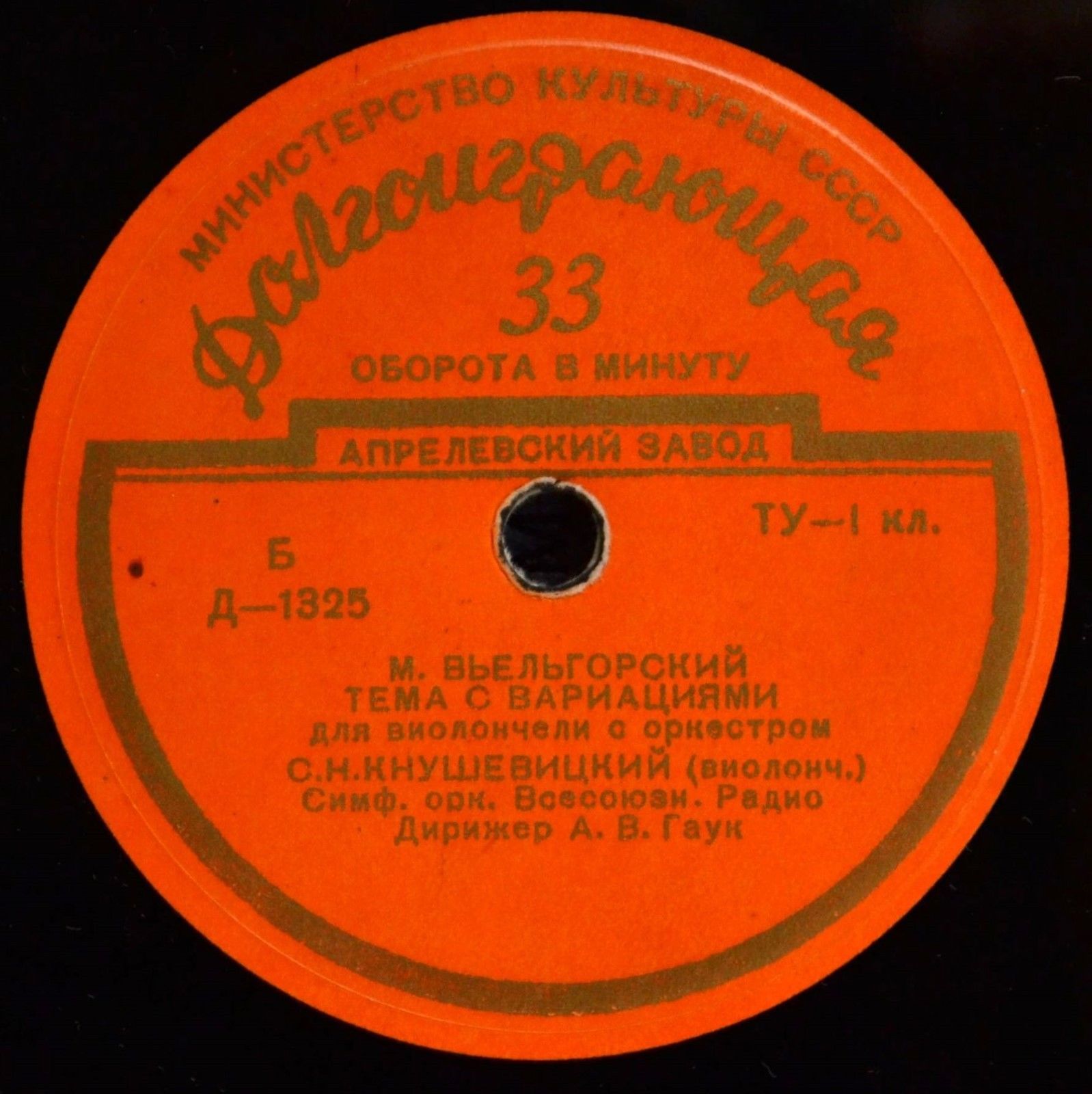 М. БАЛАКИРЕВ, М. ВЬЕЛЬГОРСКИЙ