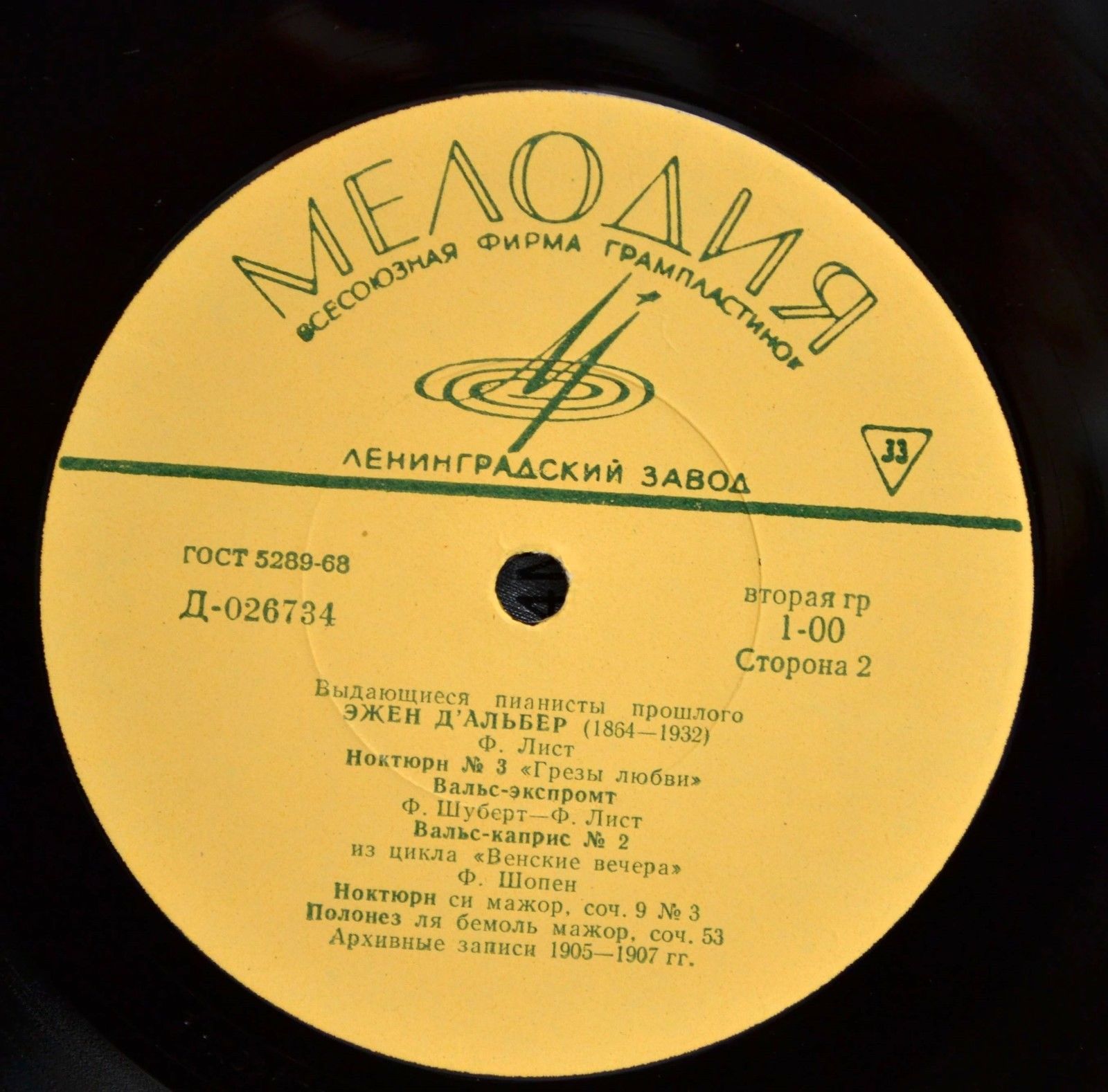 Выдающиеся пианисты прошлого - Тереза Карреньо, Эжен д'Альбер