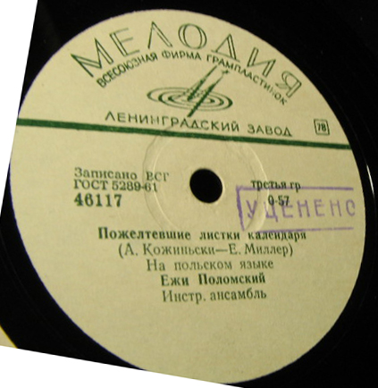 Ежи Поломский - Пожелтевшие листки календаря / Был кто-то