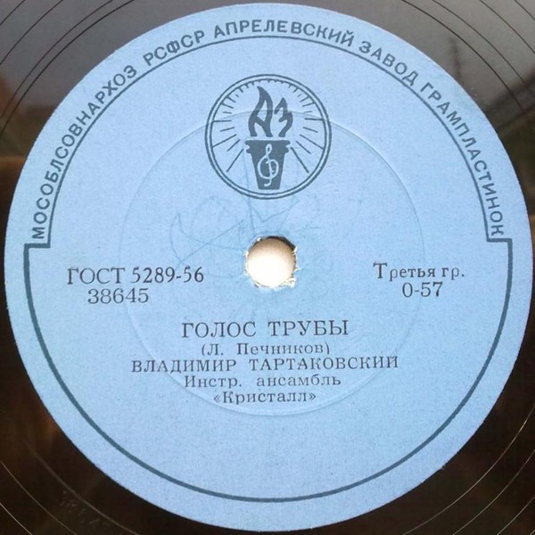 Инстр. ансамбль «Кристалл» - Голос трубы / День рождения