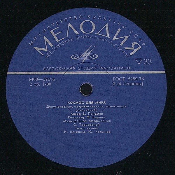 КОСМОС ДЛЯ МИРА