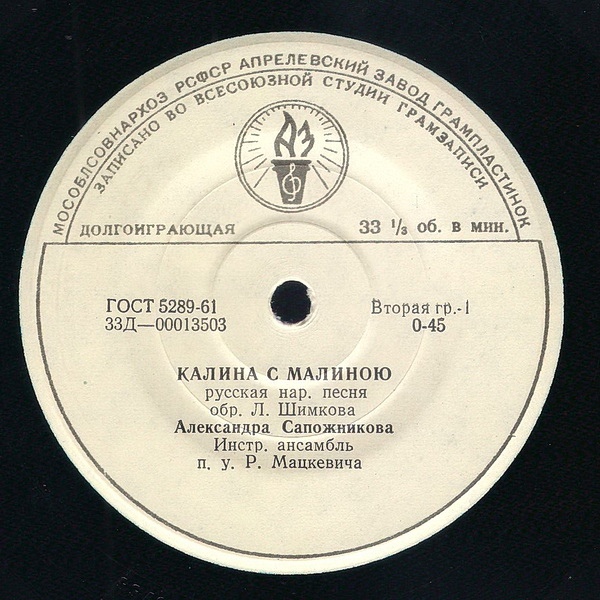 САПОЖНИКОВА Александра