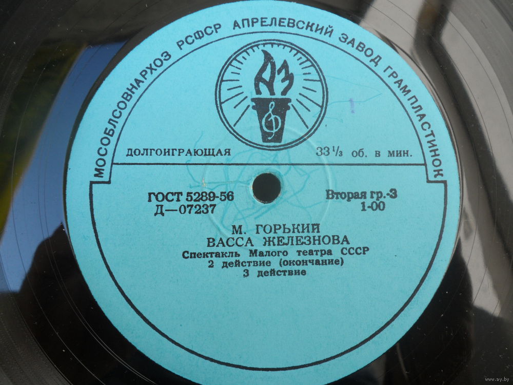 А. М. Горький. "Васса Железнова", пьеса в 3–х действиях
