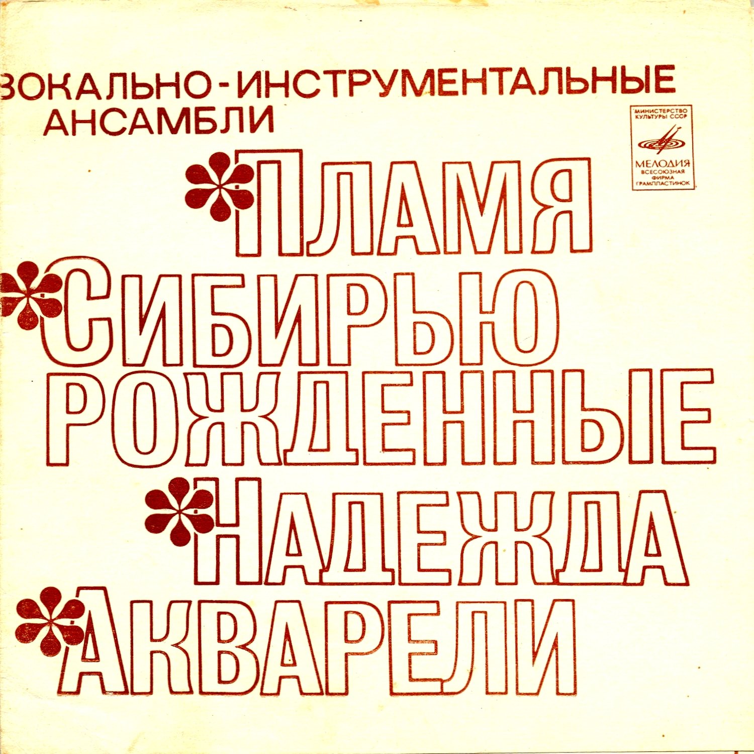 Вокально-инструментальные ансамбли