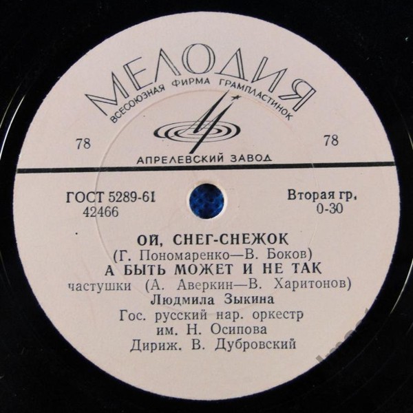 Людмила Зыкина — Солдатская вдова / Ой, снег-снежок