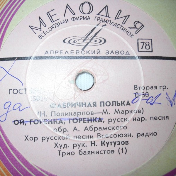 Я назову тебя зоренькой / Фабричная полька