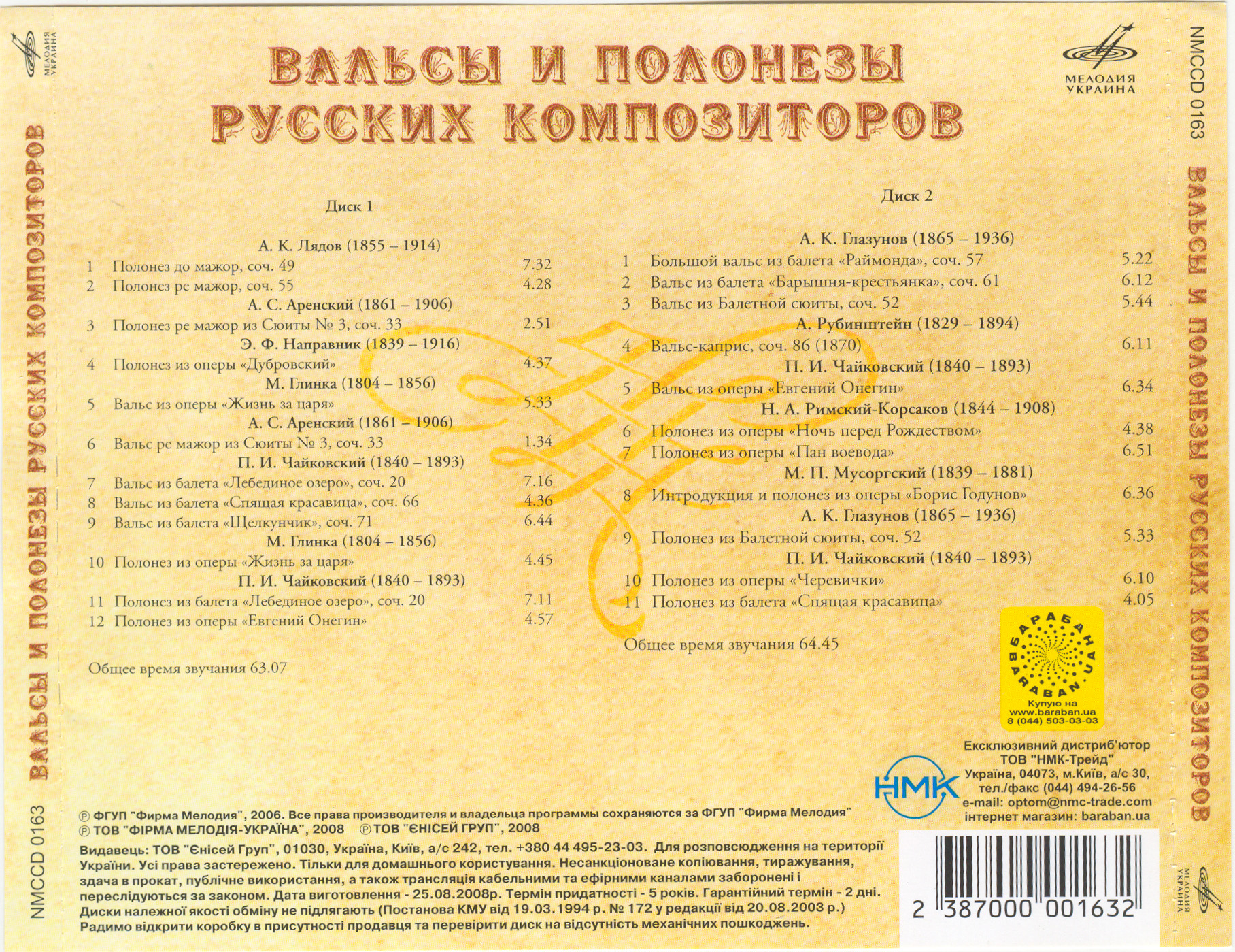 Вальсы и полонезы русских композиторов