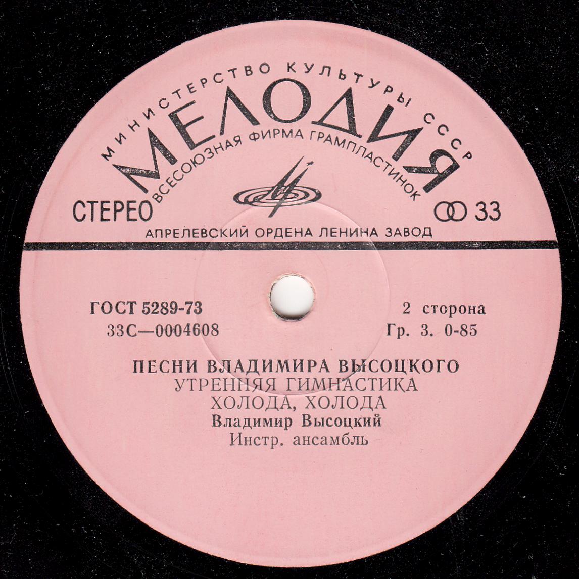 Песни Владимира Высоцкого