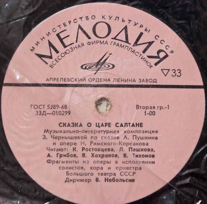 А.С.Пушкин. Сказка о царе Салтане