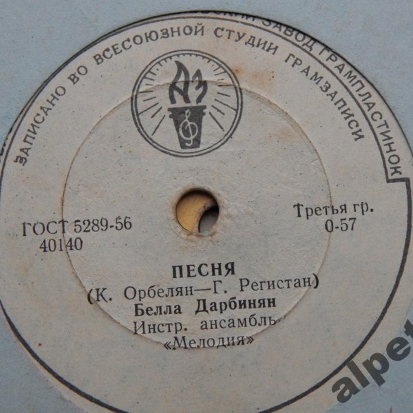 Белла Дарбинян — Улицы больших городов / Песня