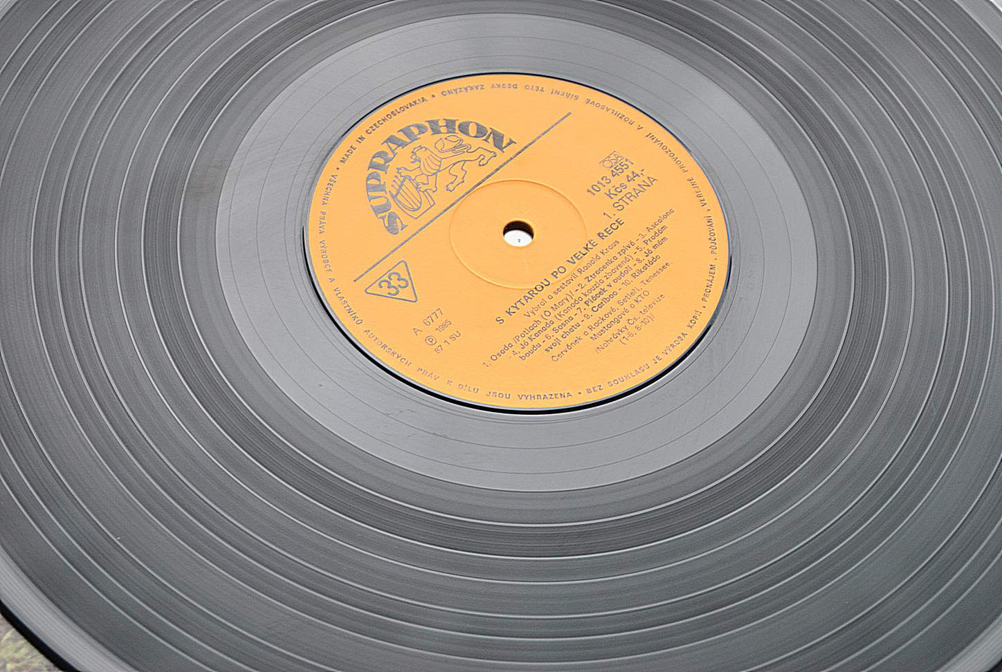 S kytarou po welke rece [по заказу чешской фирмы SUPRAPHON 1013 4551]