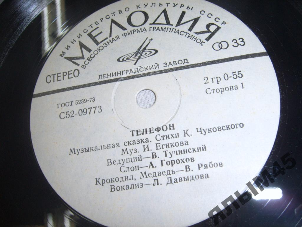 К.Чуковский. Телефон (музыкальная сказка)