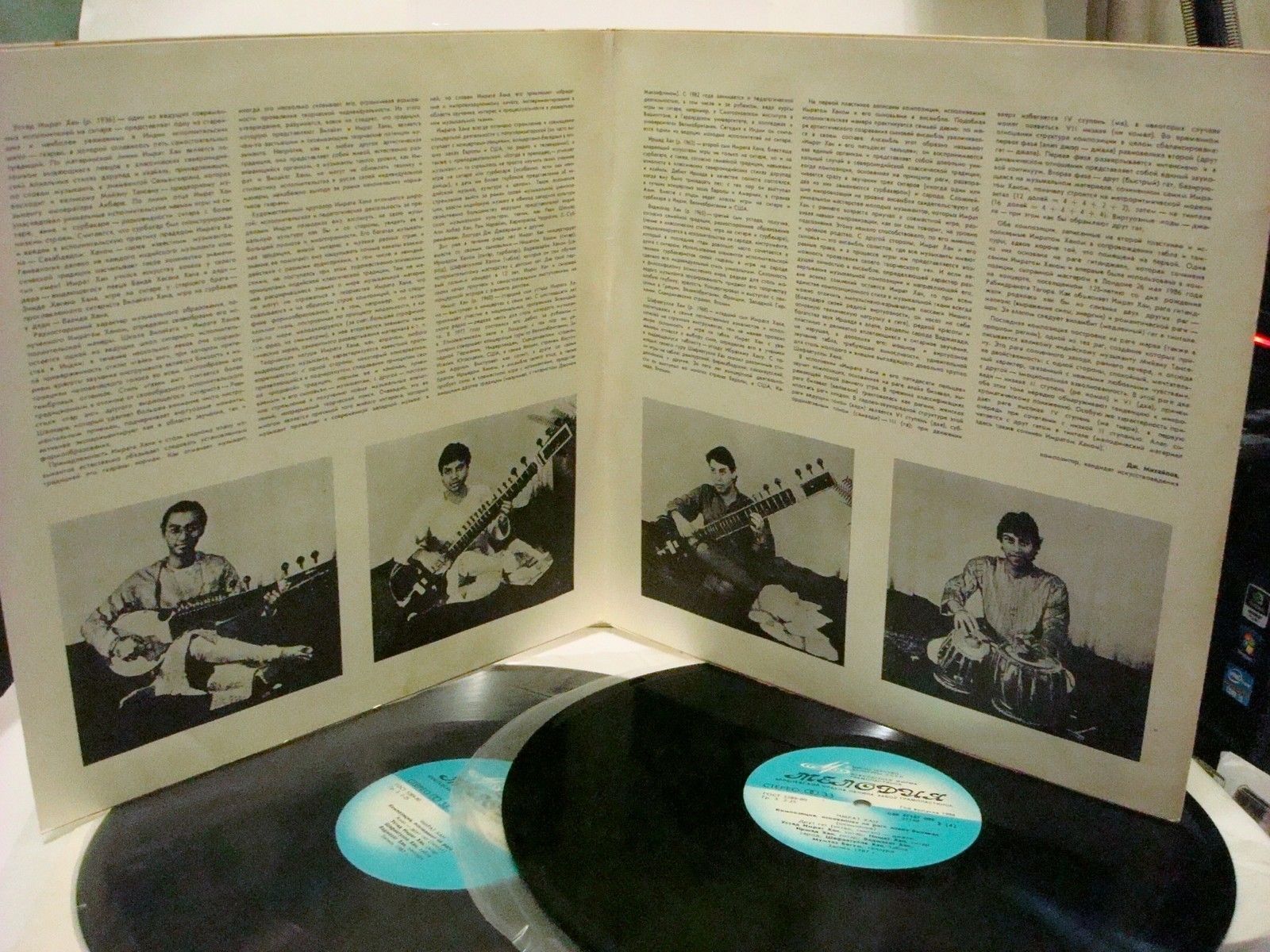 ИМРАТ ХАН И ЕГО СЫНОВЬЯ НА ФЕСТИВАЛЕ ИНДИИ В СССР (1987 г.)