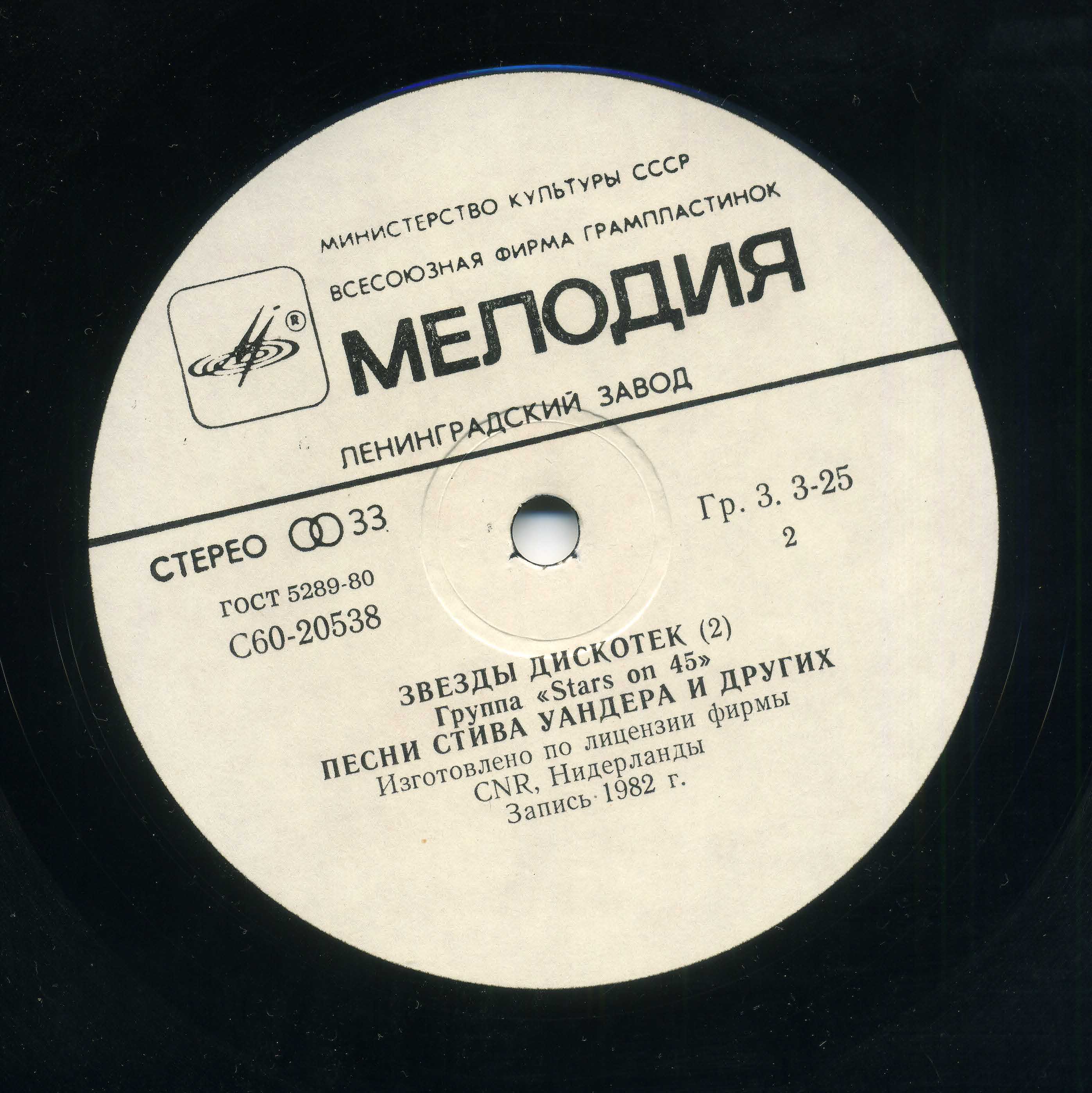 Звезды дискотек (2). Группа «Stars on 45»