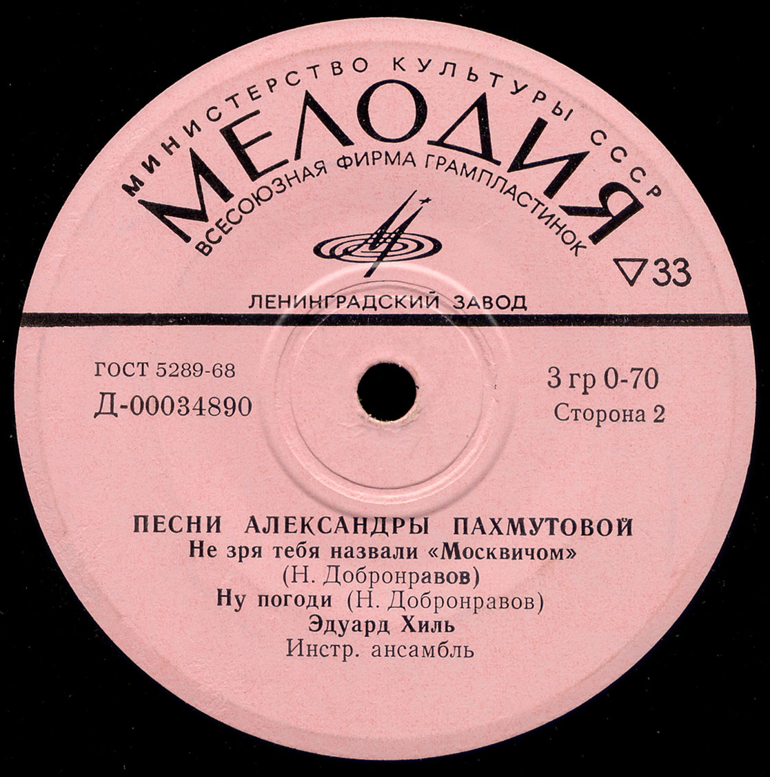 Песни Александры Пахмутовой