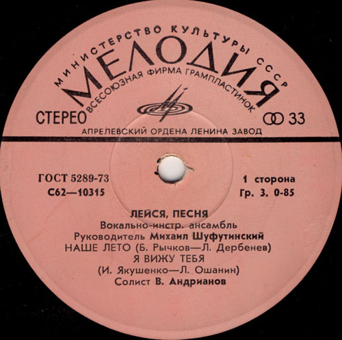 ВИА "Лейся, песня"