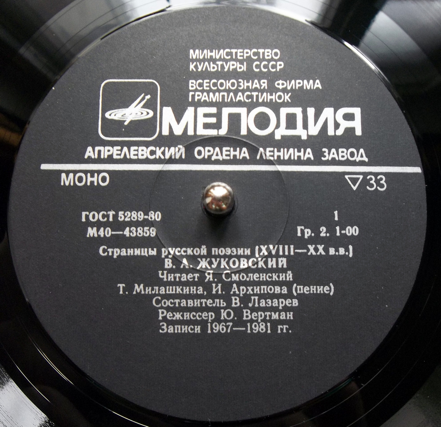 Страницы русской поэзии XVIII-XX вв. В. А. Жуковский, К. Н. Батюшков