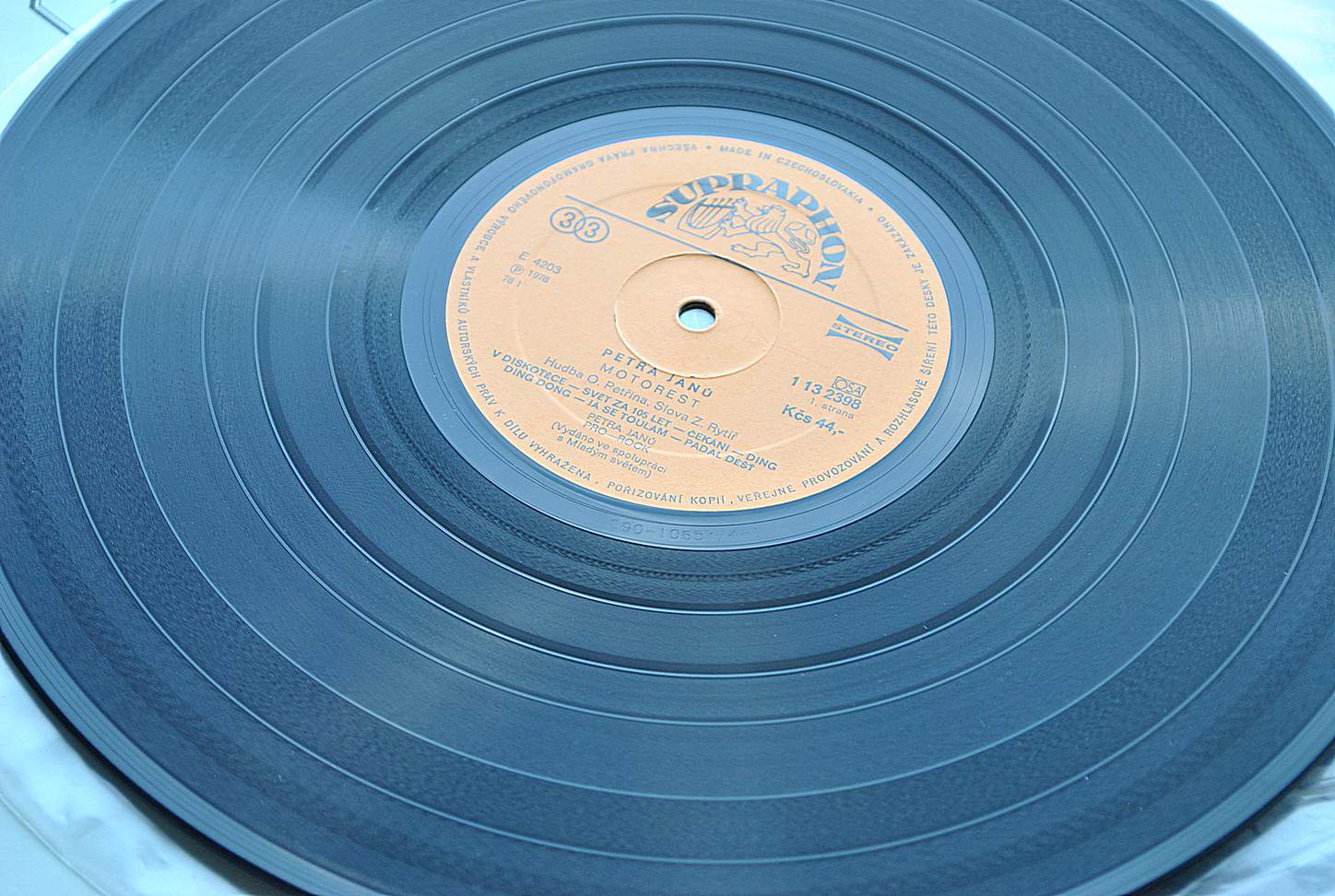 Petra Janů & Pro-Rock ‎– Motorest  [по заказу чешской фирмы SUPRAPHON 1 13 2398]