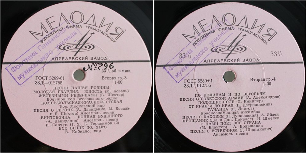 Антология русской советской песни. Песни нашей Родины (2)