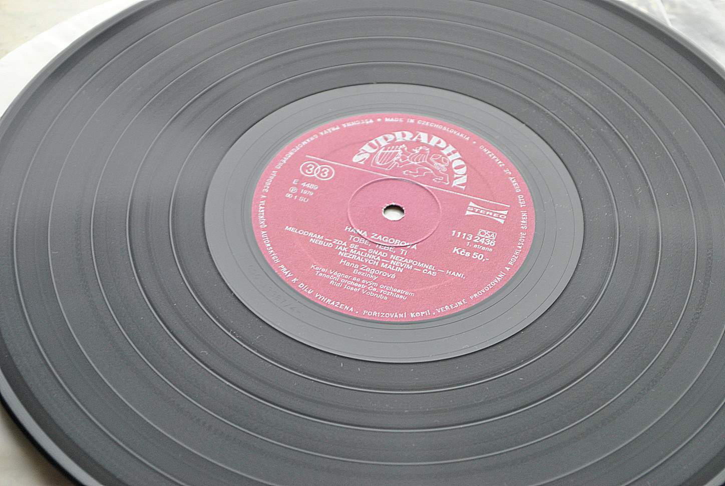 Hana Zagorová ‎– Tobě, Tebe, Ti  [по заказу чешской фирмы SUPRAPHON 1113 2436]