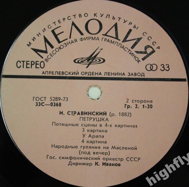 И. СТРАВИНСКИЙ (1882–1971): «Петрушка», потешные сцены в 4-х картинах (К. Иванов)