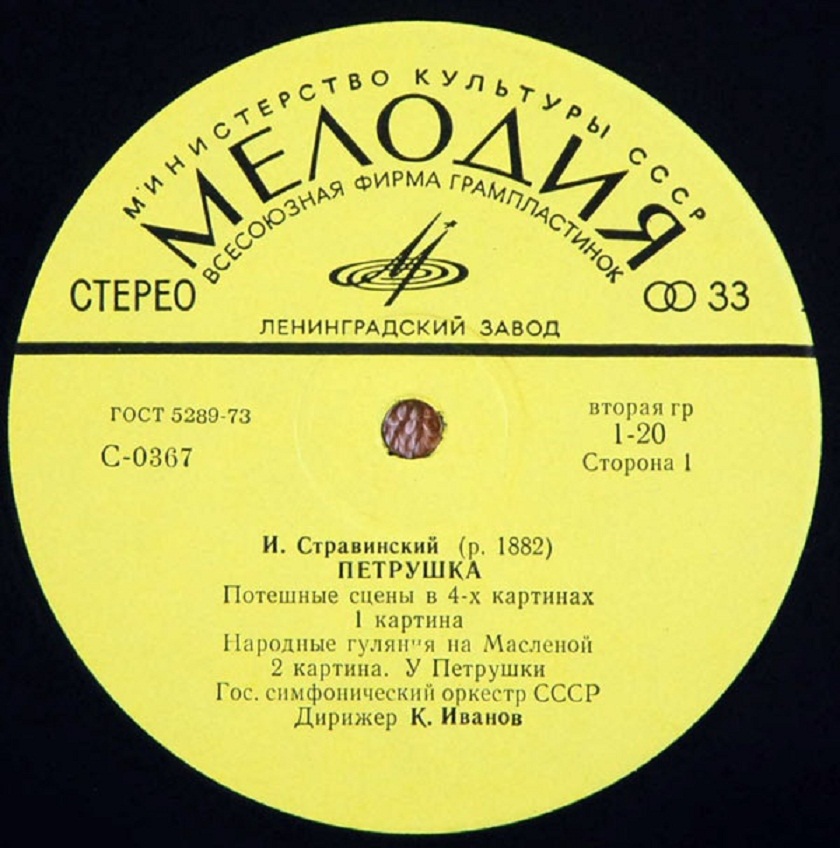 И. СТРАВИНСКИЙ (1882–1971): «Петрушка», потешные сцены в 4-х картинах (К. Иванов)