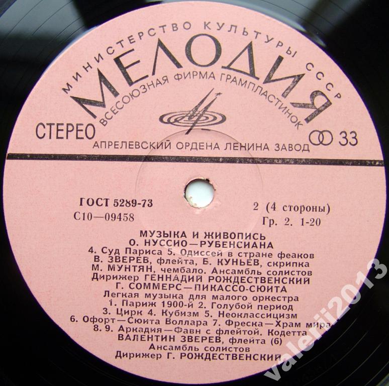 МУЗЫКА И ЖИВОПИСЬ