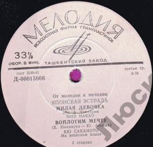 ОТ МЕЛОДИИ К МЕЛОДИИ: Концерт японской эстрады