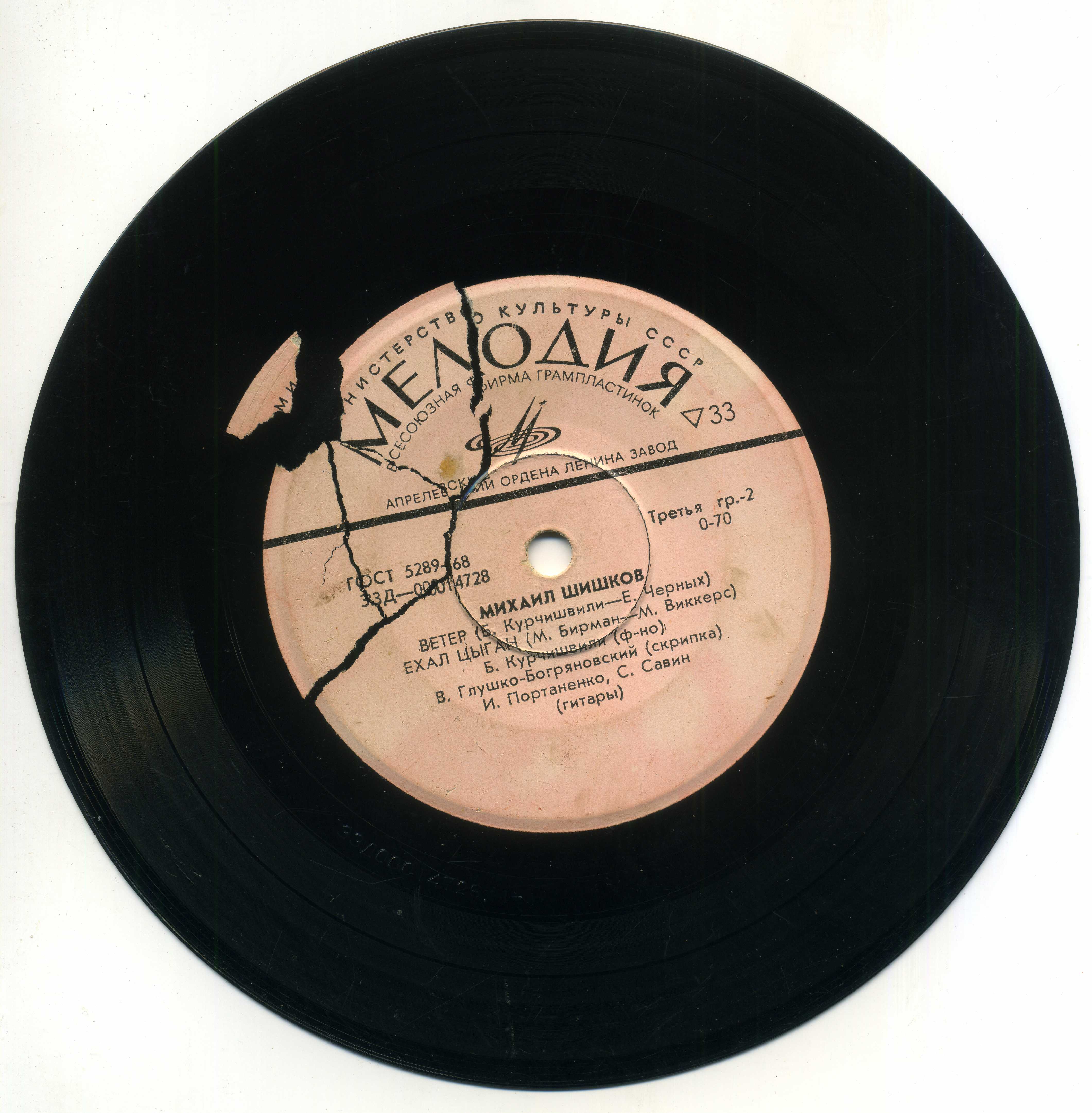 Михаил Шишков. Цыганские песни