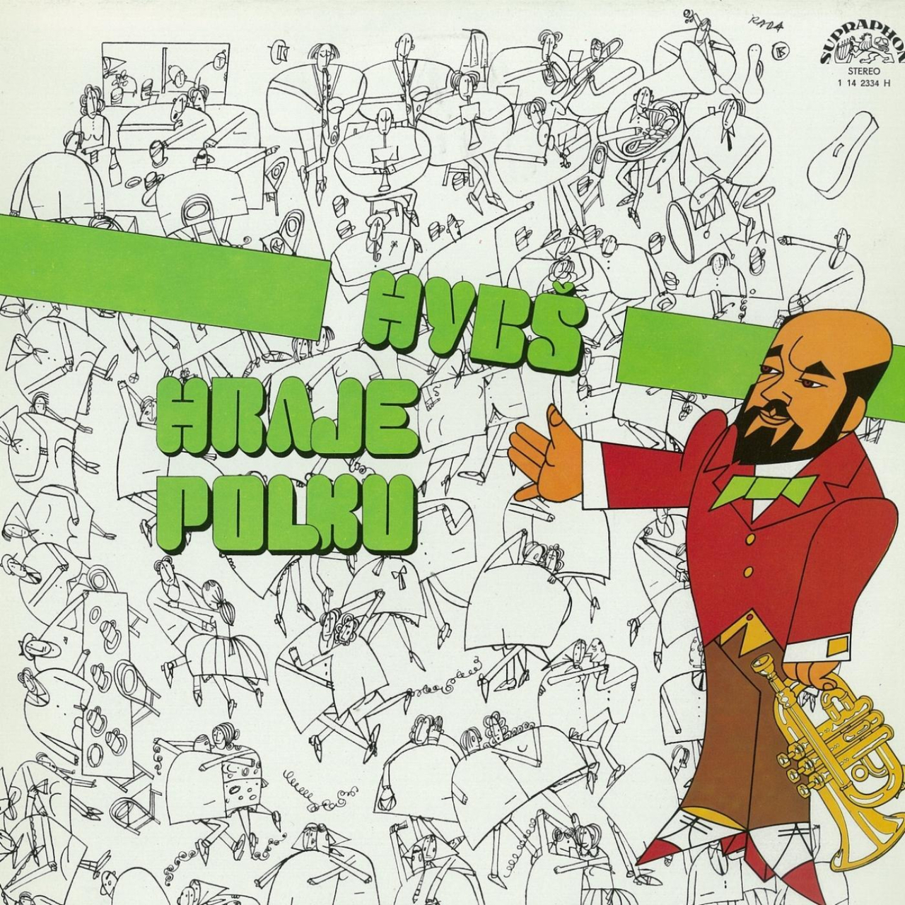 HYBŠ HRAJE POLKU [по заказу чешской фирмы SUPRAPHON 1 14 2334]