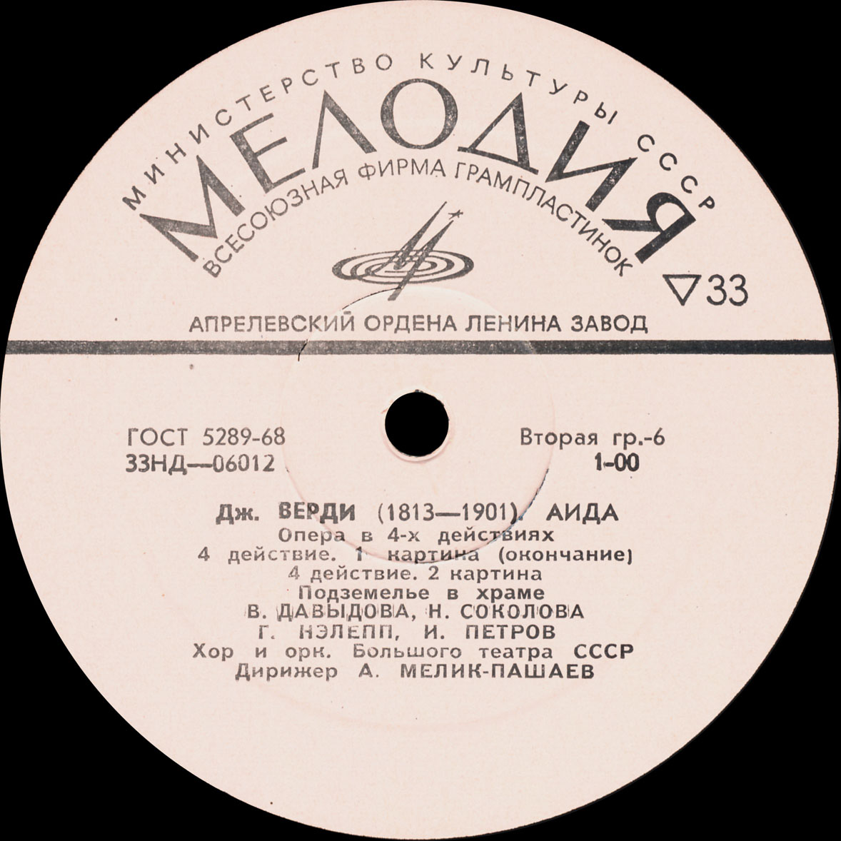 Дж. Верди: Опера "Аида"