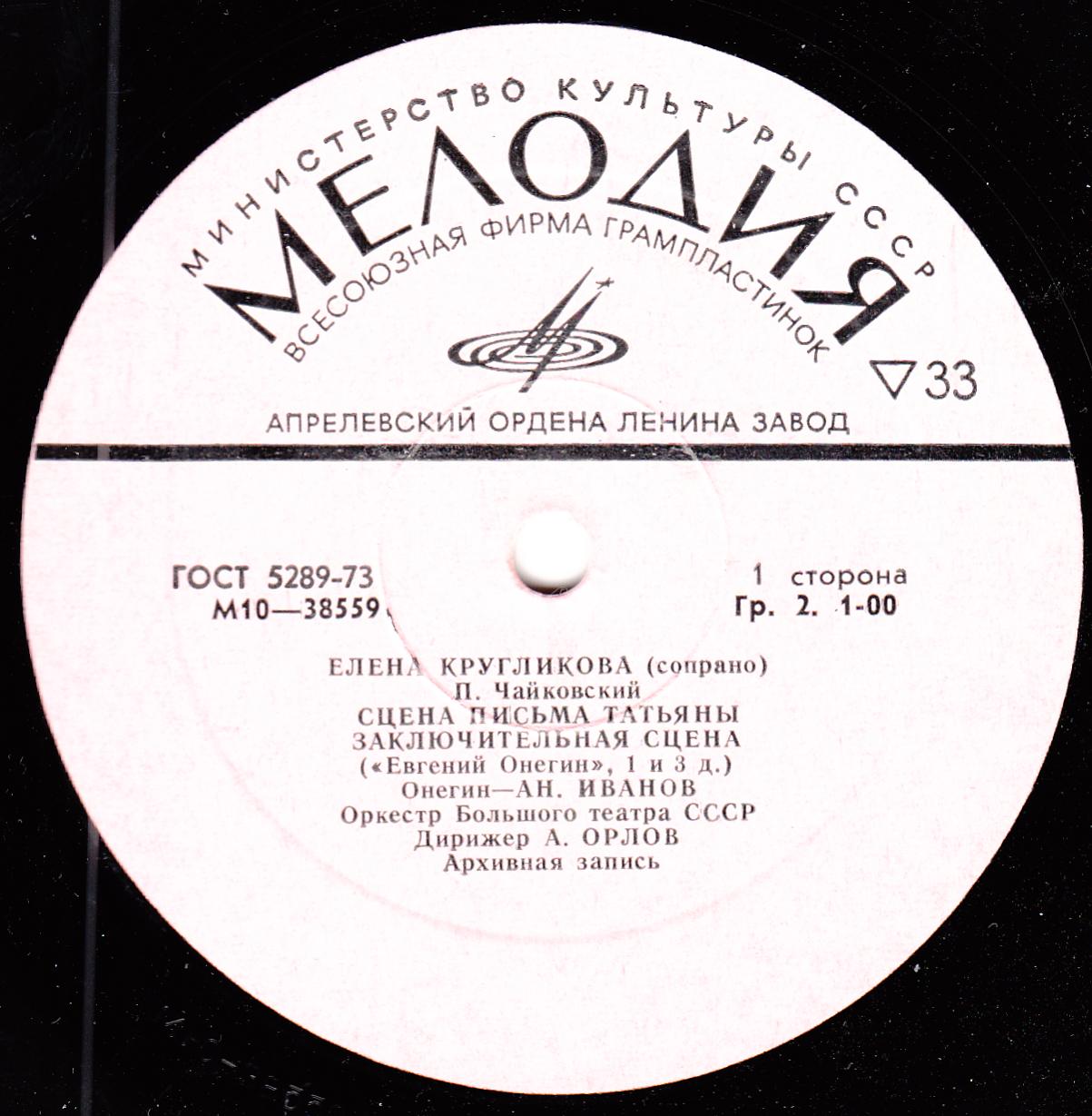 Елена КРУГЛИКОВА (сопрано)