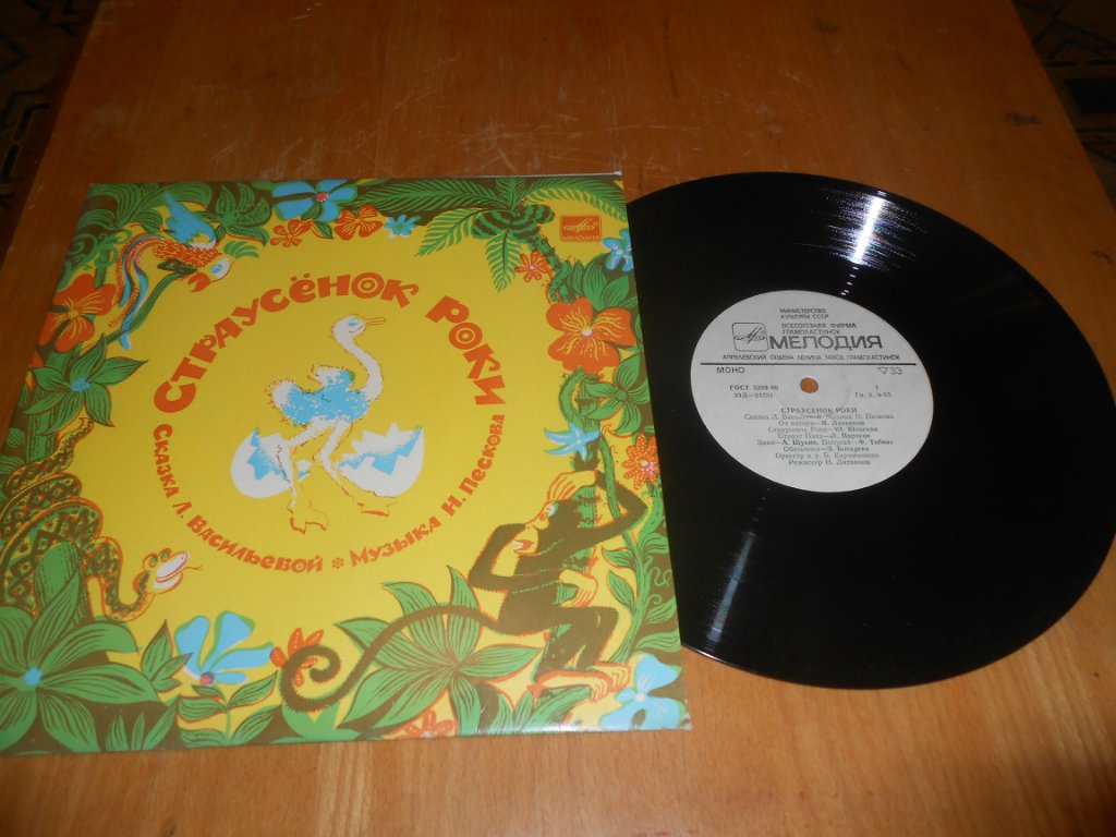 Страусенок Роки. Сказка Л. Васильевой