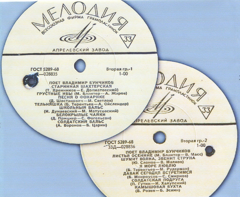 Поет Владимир БУНЧИКОВ