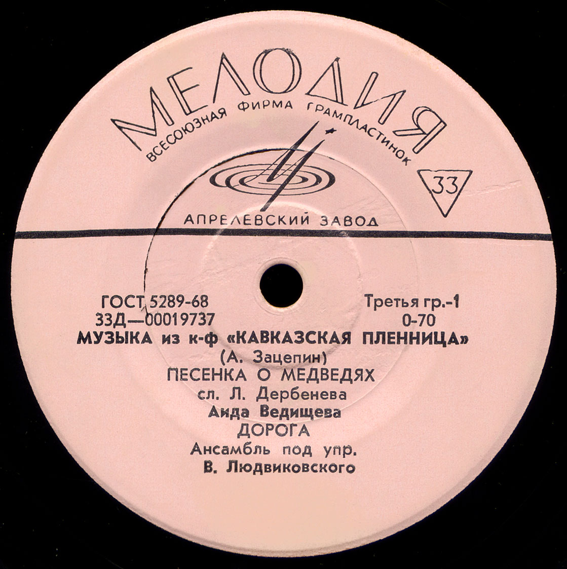 Александр Зацепин. Музыка из к/ф «Кавказская пленница»