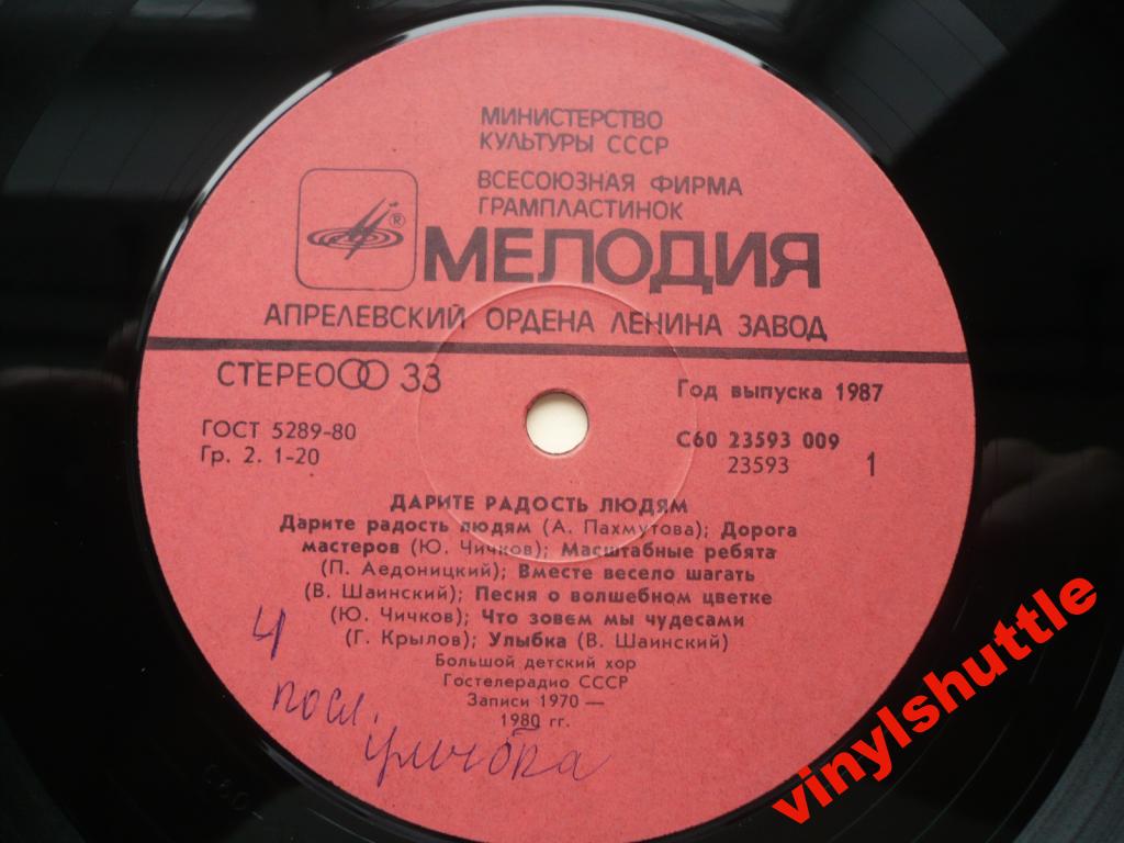 ДАРИТЕ РАДОСТЬ ЛЮДЯМ