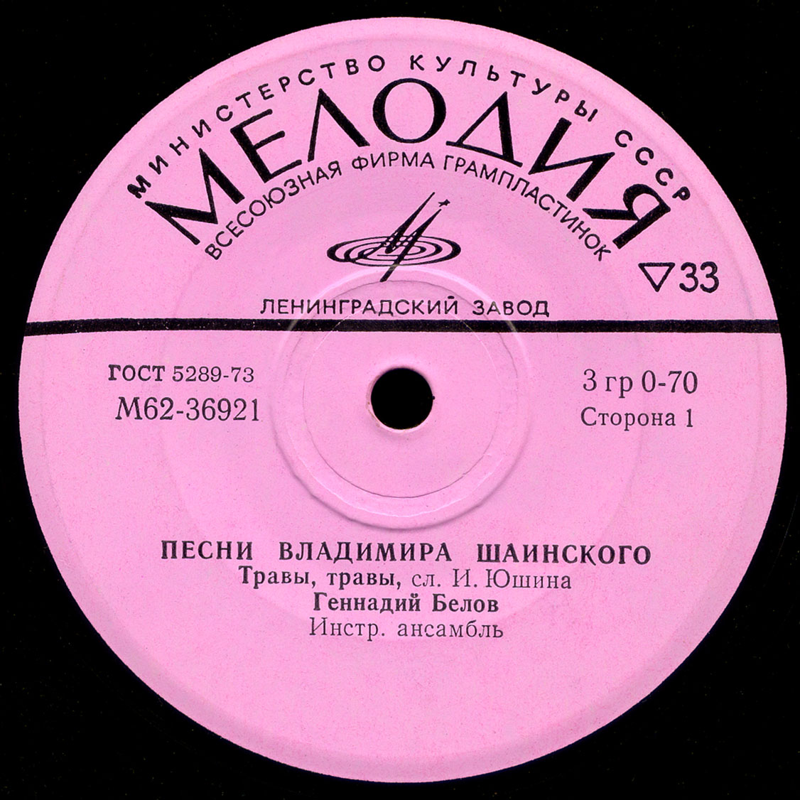 Песни Владимира Шаинского