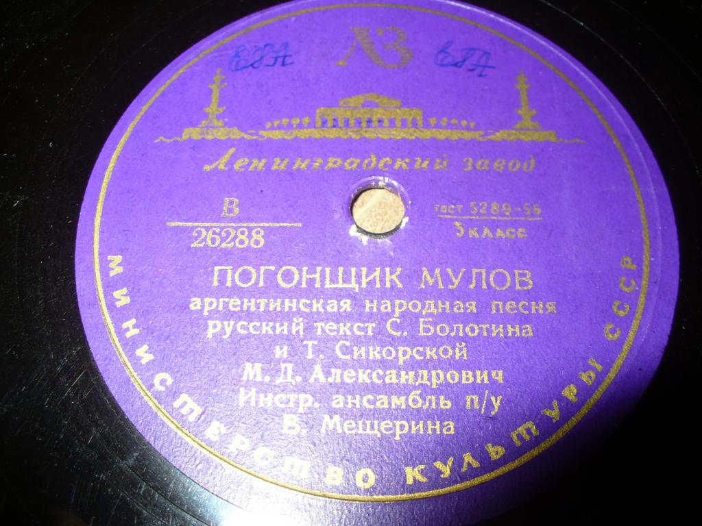 М. Александрович — Погонщик мулов / Сибоней