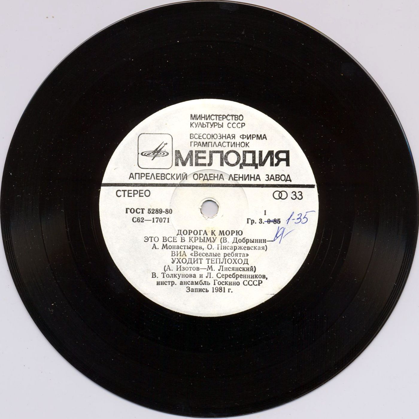 Дорога к морю