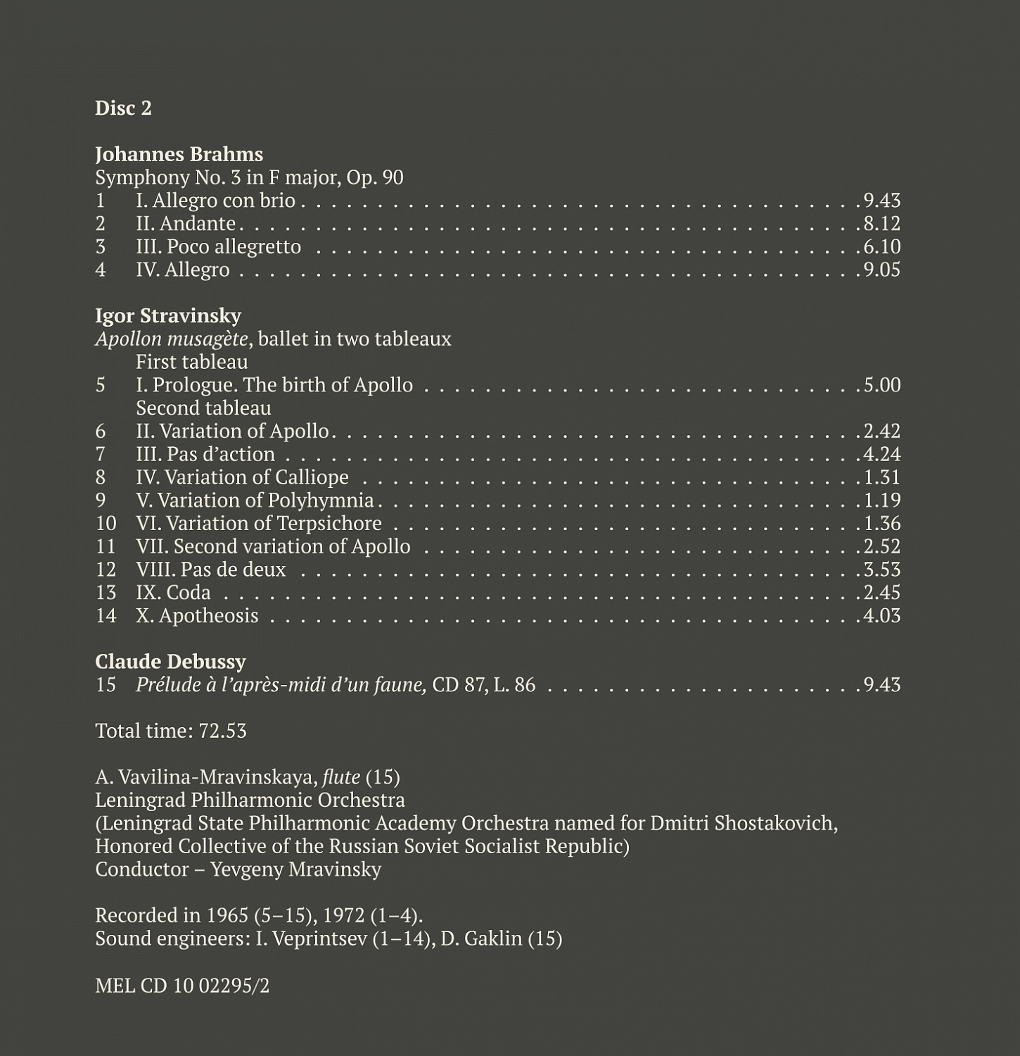 Евгений Мравинский. Юбилейное издание