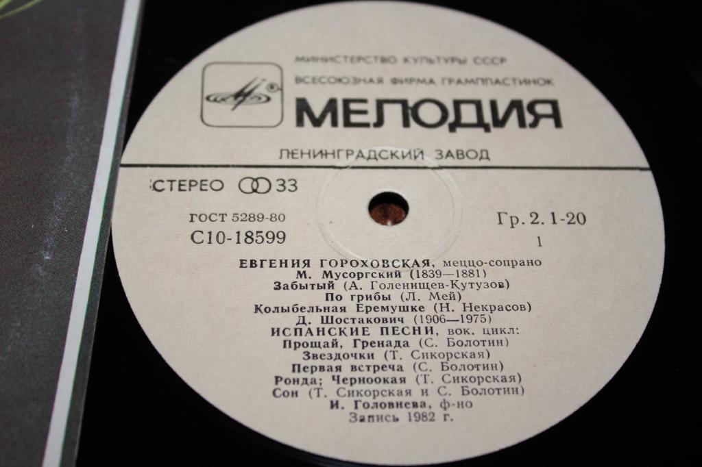 Евгения ГОРОХОВСКАЯ (меццо-сопрано)