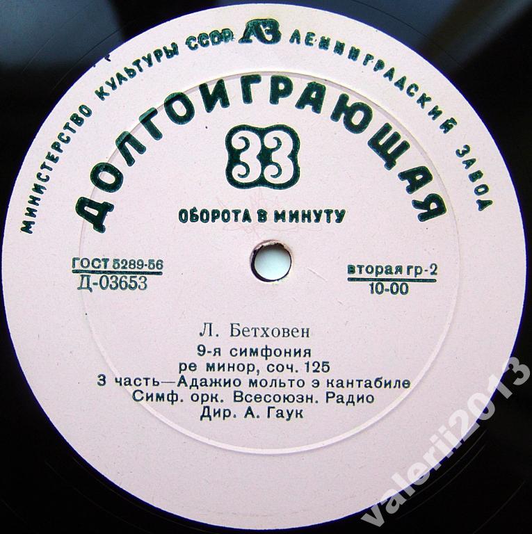 Л. БЕТХОВЕН: Симфония № 9 / Фантазия для ф-но, хора и оркестра