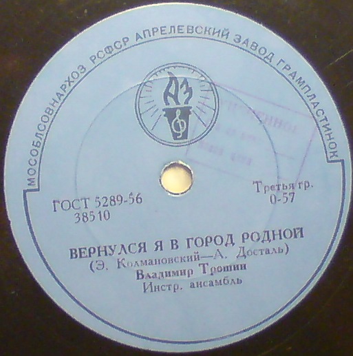 Владимир Трошин – Годы / Вернулся я в город родной