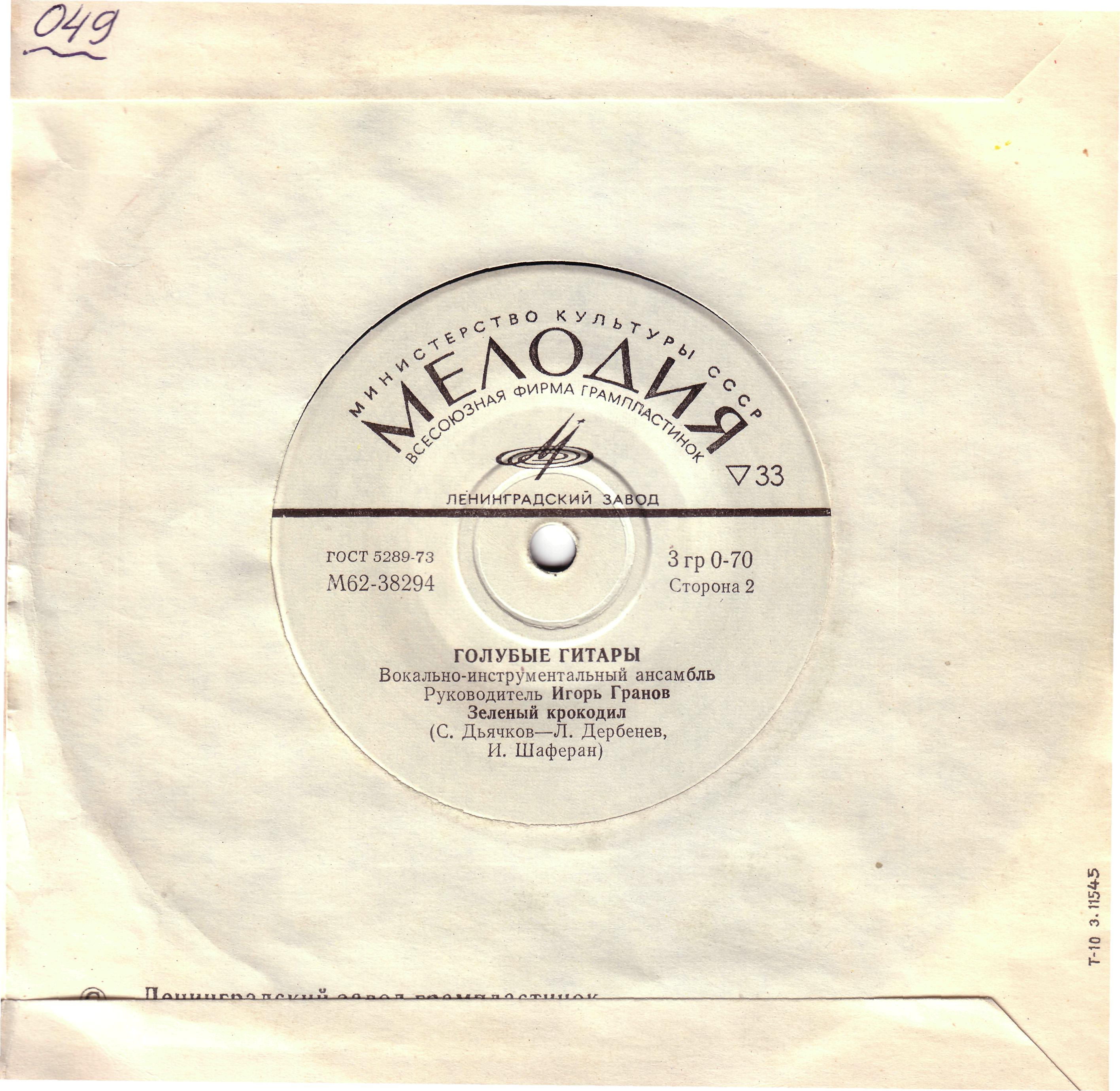 ВИА "Голубые гитары"