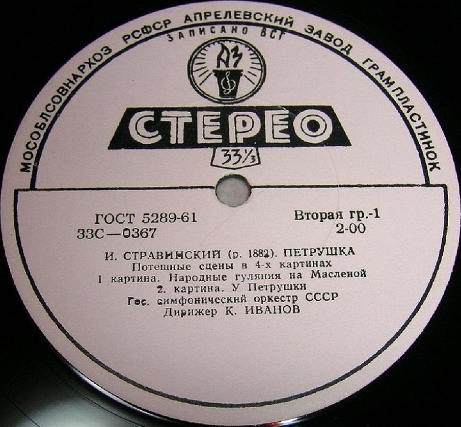 И. СТРАВИНСКИЙ (1882–1971): «Петрушка», потешные сцены в 4-х картинах (К. Иванов)