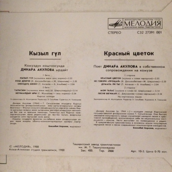 Динара Акулова