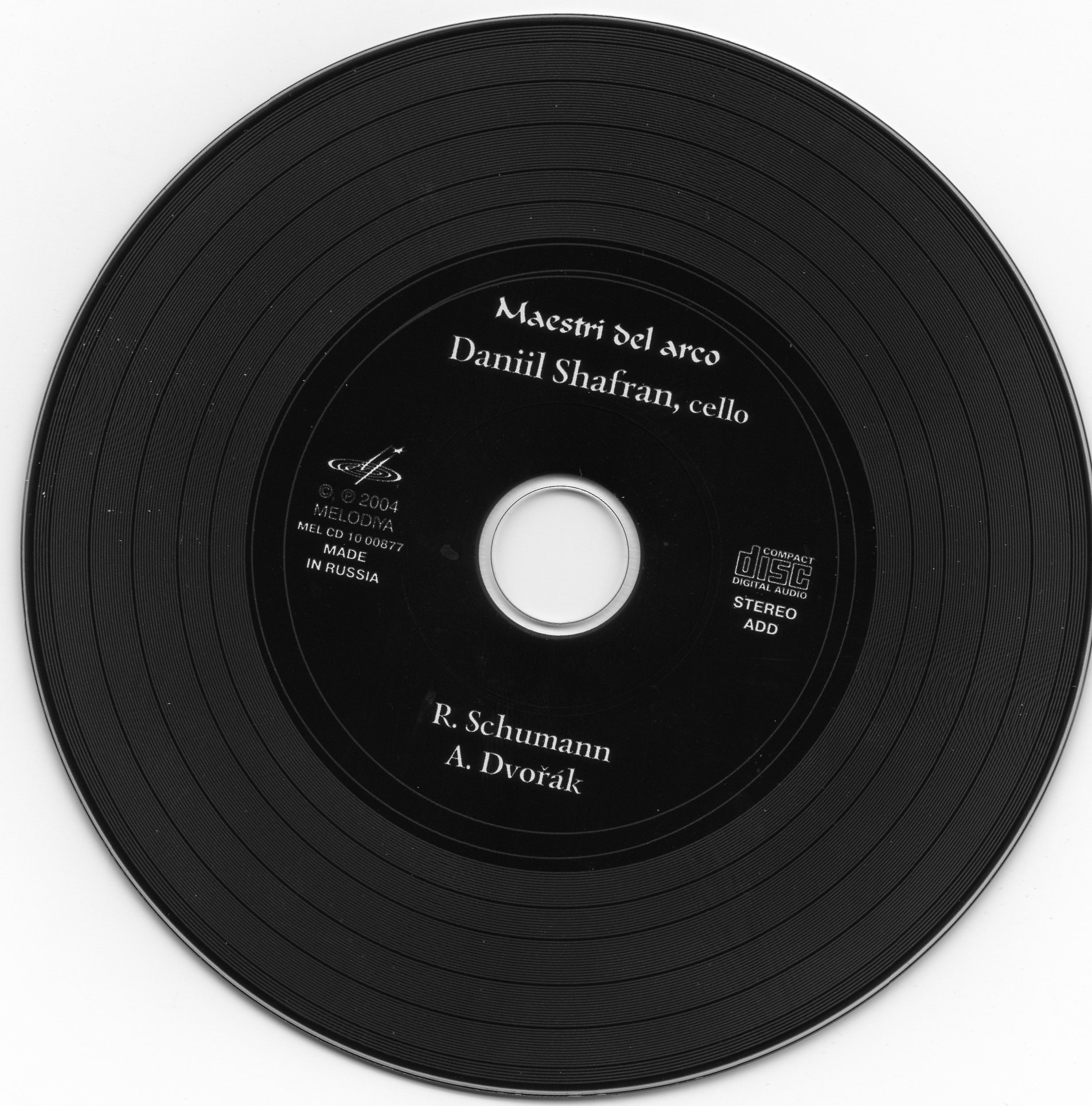 Д. Шафран: Дворжак. Шуман. Концерты для виолончели с оркестром