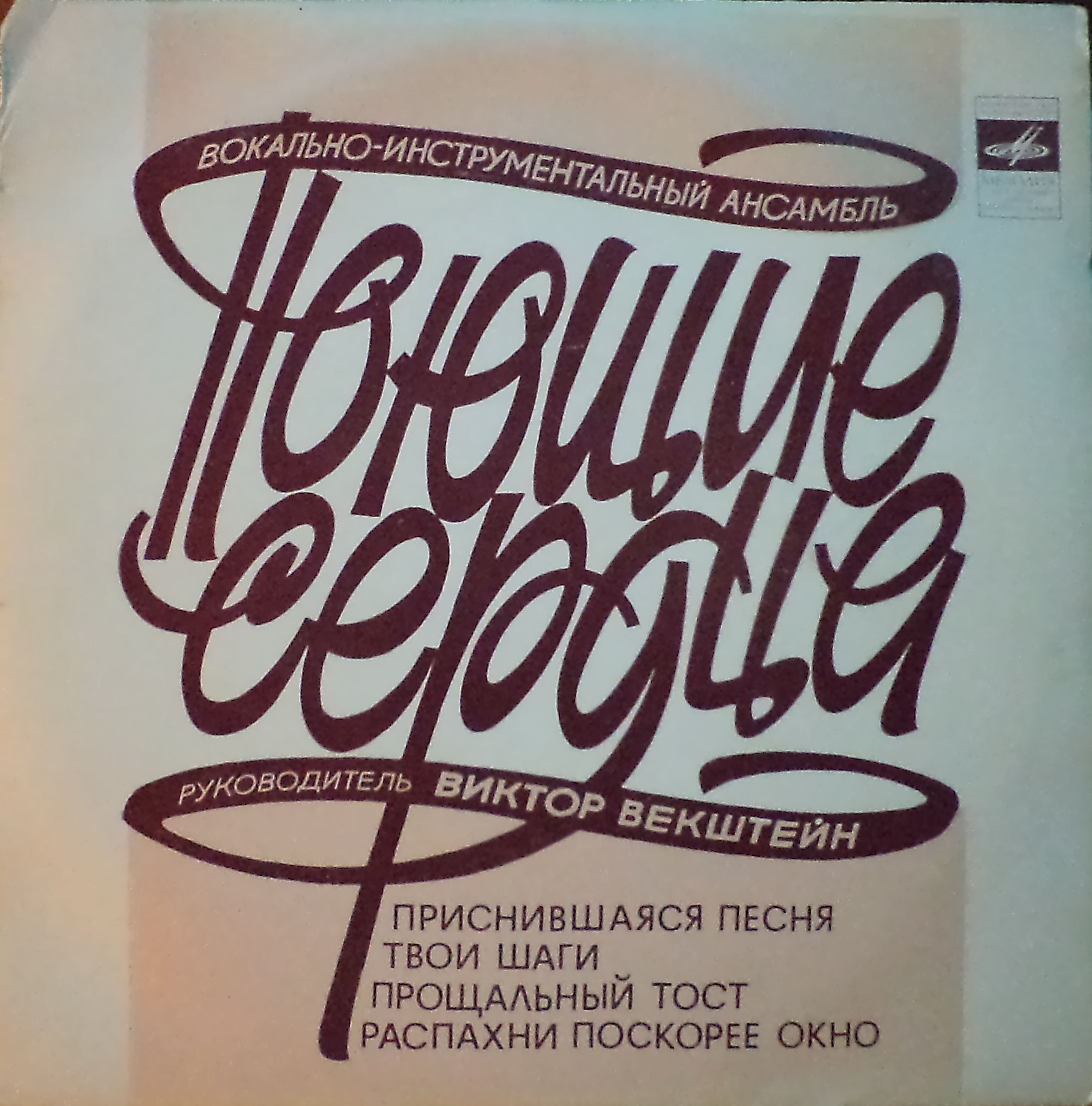 ВИА «ПОЮЩИЕ СЕРДЦА». Руководитель Виктор Векштейн