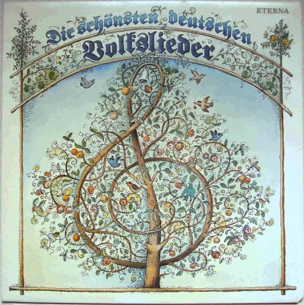 Die schönsten deutschen Volkslieder [по заказу немецкой фирмы ETERNA, 8 35 088]